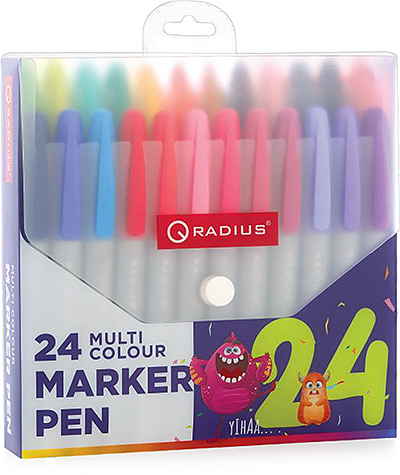 Multicolor Marker Pen Packaging