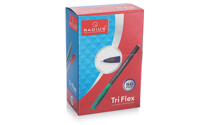 Tri Flex Grey Packaging