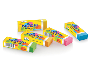 Long Eraser - Neon eraser